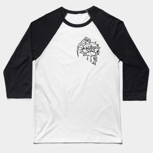 Death Rose Baseball T-Shirt